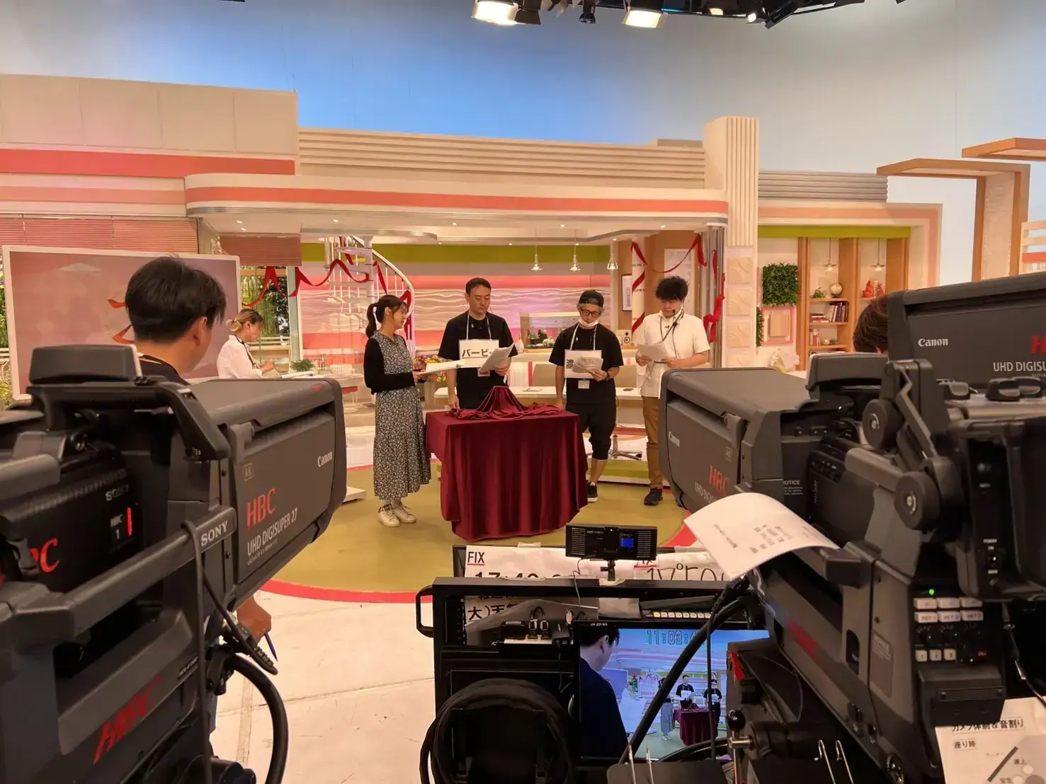 番組制作の様子 12